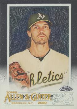2020 Topps Allen & Ginter Chrome #81 Barry Zito Front