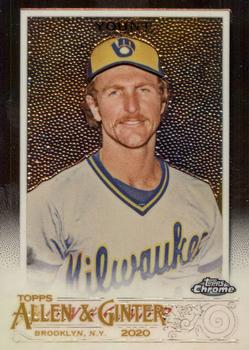 2020 Topps Allen & Ginter Chrome #102 Robin Yount Front