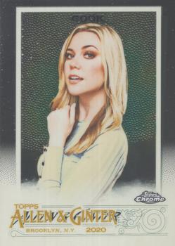 2020 Topps Allen & Ginter Chrome #182 Kelsey Cook Front