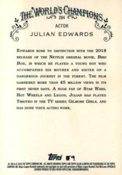 2020 Topps Allen & Ginter Chrome #284 Julian Edwards Back