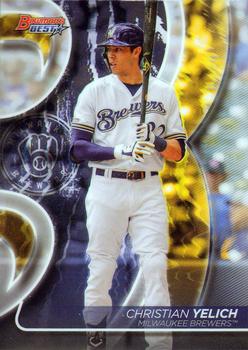 2020 Bowman's Best #9 Christian Yelich Front