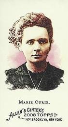 2008 Topps Allen & Ginter - Mini #167 Marie Curie Front