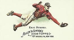 2008 Topps Allen & Ginter - Mini A & G Back #35 Eric Byrnes Front