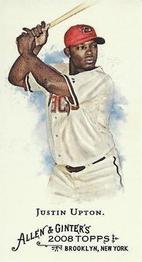 2008 Topps Allen & Ginter - Mini A & G Back #40 Justin Upton Front