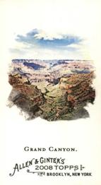 2008 Topps Allen & Ginter - Mini A & G Back #144 Grand Canyon Front