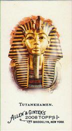 2008 Topps Allen & Ginter - Mini Ancient Icons #A6 Tutankhamen Front