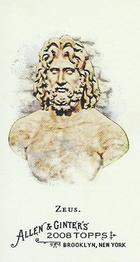 2008 Topps Allen & Ginter - Mini Ancient Icons #A16 Zeus Front