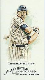 2008 Topps Allen & Ginter - Mini Baseball Icons #BI4 Thurman Munson Front