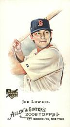 2008 Topps Allen & Ginter - Mini Bazooka #308 Jed Lowrie Front