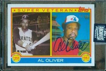 2020 Topps Archives Signature Series Retired Player Edition - Al Oliver #421 Al Oliver Front