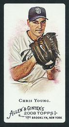 2008 Topps Allen & Ginter - Mini Black Border #46 Chris Young Front