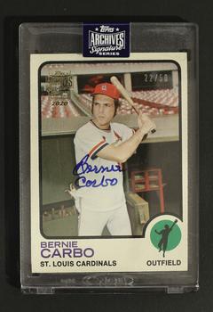 2020 Topps Archives Signature Series Retired Player Edition - Bernie Carbo #171 Bernie Carbo Front