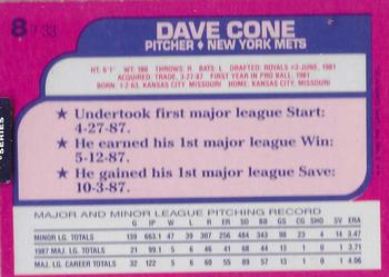 2020 Topps Archives Signature Series Retired Player Edition - David Cone #8 David Cone Back