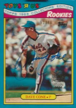 2020 Topps Archives Signature Series Retired Player Edition - David Cone #8 David Cone Front