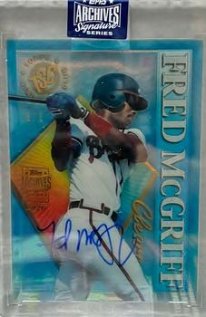 2020 Topps Archives Signature Series Retired Player Edition - Fred McGriff #5 Fred McGriff Front