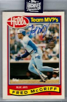 2020 Topps Archives Signature Series Retired Player Edition - Fred McGriff #20 Fred McGriff Front
