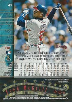 2020 Topps Archives Signature Series Retired Player Edition - Fred McGriff #47 Fred McGriff Back