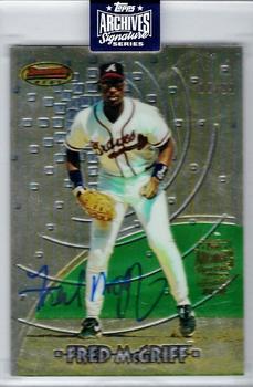 2020 Topps Archives Signature Series Retired Player Edition - Fred McGriff #94 Fred McGriff Front