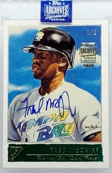 2020 Topps Archives Signature Series Retired Player Edition - Fred McGriff #95 Fred McGriff Front