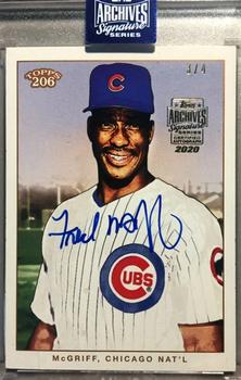 2020 Topps Archives Signature Series Retired Player Edition - Fred McGriff #224 Fred McGriff Front