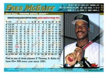 2020 Topps Archives Signature Series Retired Player Edition - Fred McGriff #349 Fred McGriff Back
