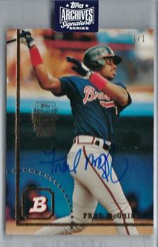 2020 Topps Archives Signature Series Retired Player Edition - Fred McGriff #405 Fred McGriff Front