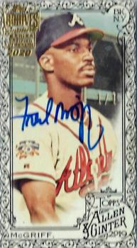 2020 Topps Archives Signature Series Retired Player Edition - Fred McGriff #273 Fred McGriff Front