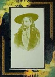 2008 Topps Allen & Ginter - Mini Framed Printing Plates Yellow #133 Wild Bill Hickok Front