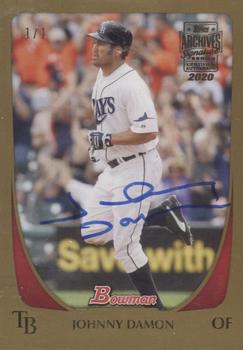 2020 Topps Archives Signature Series Retired Player Edition - Johnny Damon #169 Johnny Damon Front