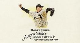 2008 Topps Allen & Ginter - Mini No Card Number #NNO Bobby Jenks Front