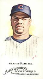 2008 Topps Allen & Ginter - Mini No Card Number #NNO Aramis Ramirez Front