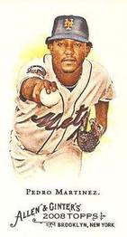 2008 Topps Allen & Ginter - Mini No Card Number #NNO Pedro Martinez Front