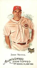 2008 Topps Allen & Ginter - Mini No Card Number #NNO Joey Votto Front