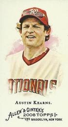 2008 Topps Allen & Ginter - Mini No Card Number #NNO Austin Kearns Front