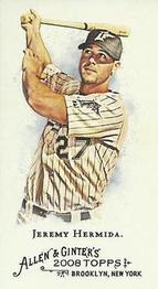 2008 Topps Allen & Ginter - Mini No Card Number #NNO Jeremy Hermida Front