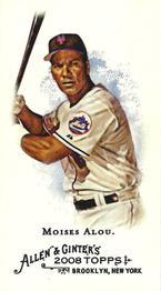 2008 Topps Allen & Ginter - Mini No Card Number #NNO Moises Alou Front