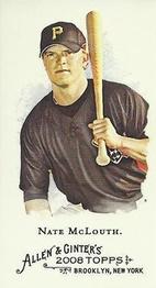 2008 Topps Allen & Ginter - Mini No Card Number #NNO Nate McLouth Front