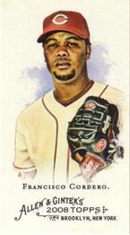2008 Topps Allen & Ginter - Mini No Card Number #NNO Francisco Cordero Front