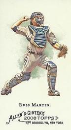 2008 Topps Allen & Ginter - Mini No Card Number #NNO Russell Martin Front