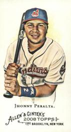 2008 Topps Allen & Ginter - Mini No Card Number #NNO Jhonny Peralta Front