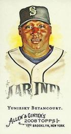 2008 Topps Allen & Ginter - Mini No Card Number #NNO Yuniesky Betancourt Front