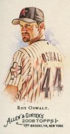 2008 Topps Allen & Ginter - Mini No Card Number #NNO Roy Oswalt Front
