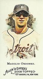 2008 Topps Allen & Ginter - Mini No Card Number #NNO Magglio Ordonez Front