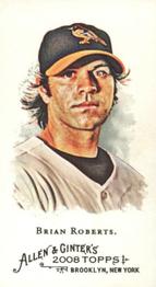 2008 Topps Allen & Ginter - Mini No Card Number #NNO Brian Roberts Front