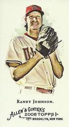 2008 Topps Allen & Ginter - Mini No Card Number #NNO Randy Johnson Front