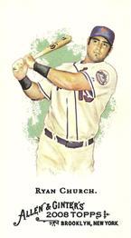2008 Topps Allen & Ginter - Mini No Card Number #NNO Ryan Church Front