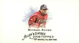 2008 Topps Allen & Ginter - Mini No Card Number #NNO Michael Bourn Front