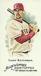 2008 Topps Allen & Ginter - Mini No Card Number #NNO Casey Kotchman Front
