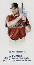 2008 Topps Allen & Ginter - Mini No Card Number #NNO Ty Wigginton Front