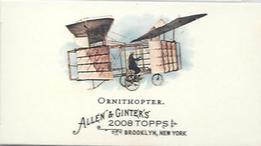 2008 Topps Allen & Ginter - Mini Pioneers of Aviation #PA1 Ornithopter Front